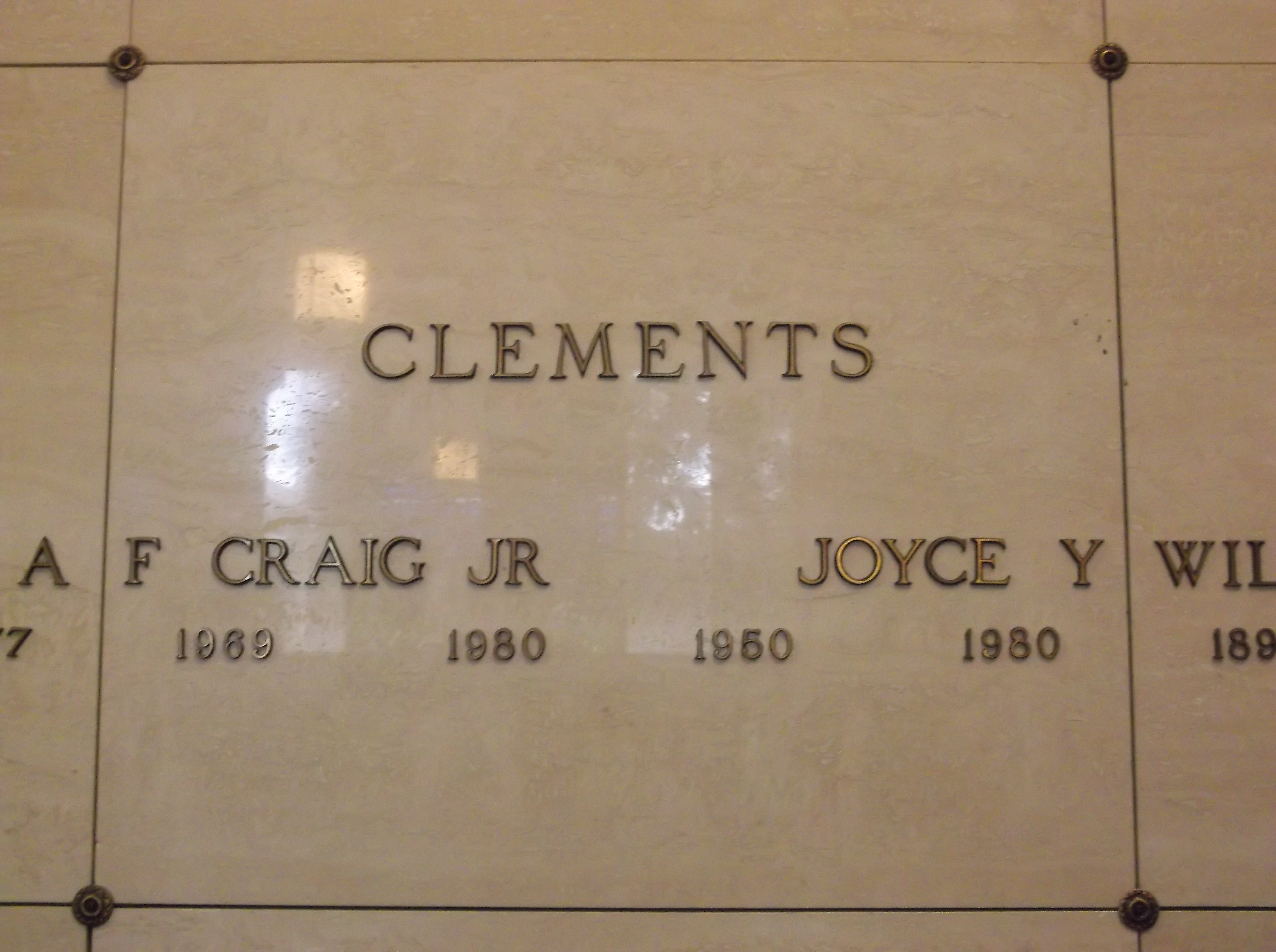 F Craig Clements, Jr