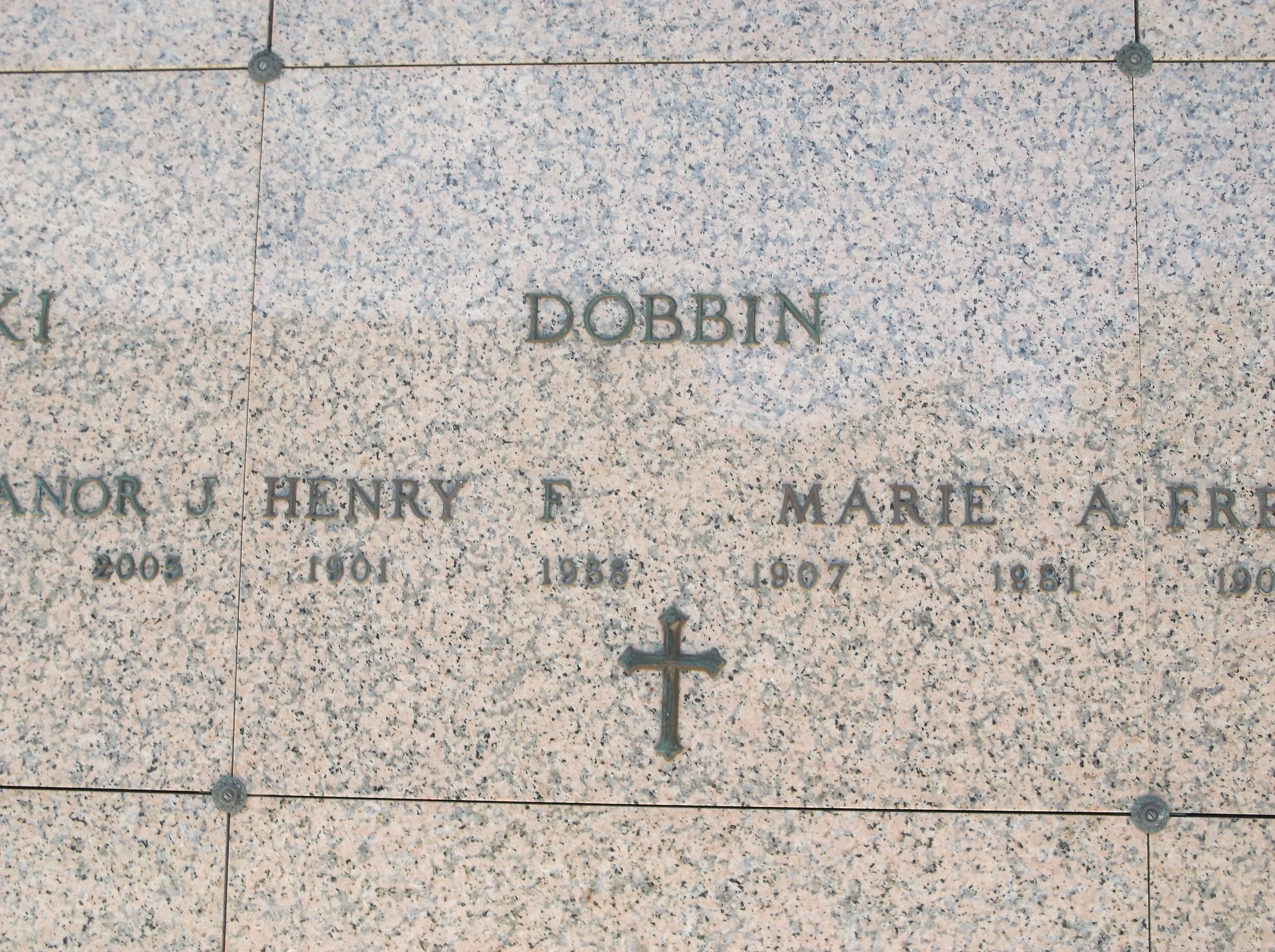 Marie A Dobbin