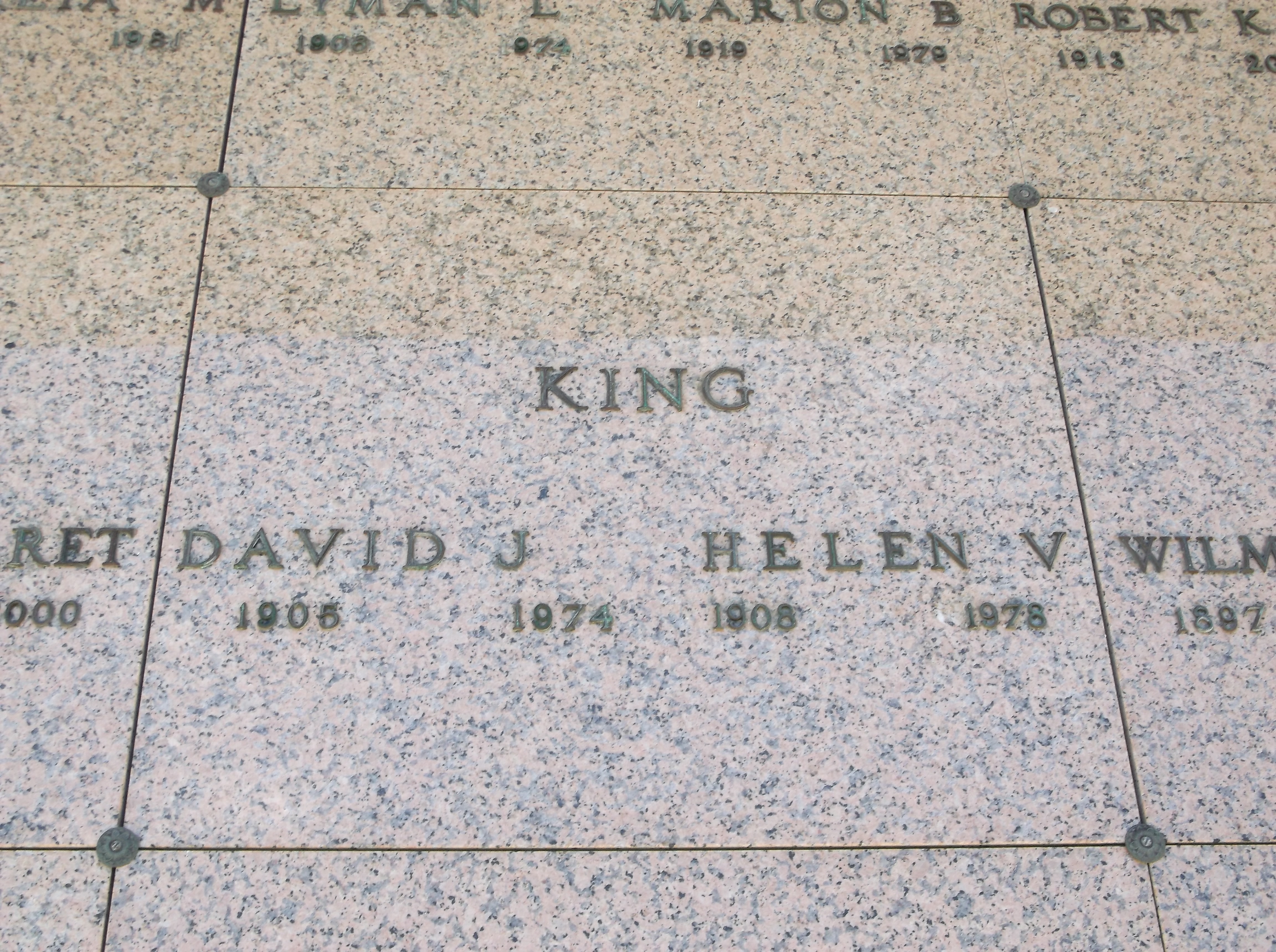 David J King