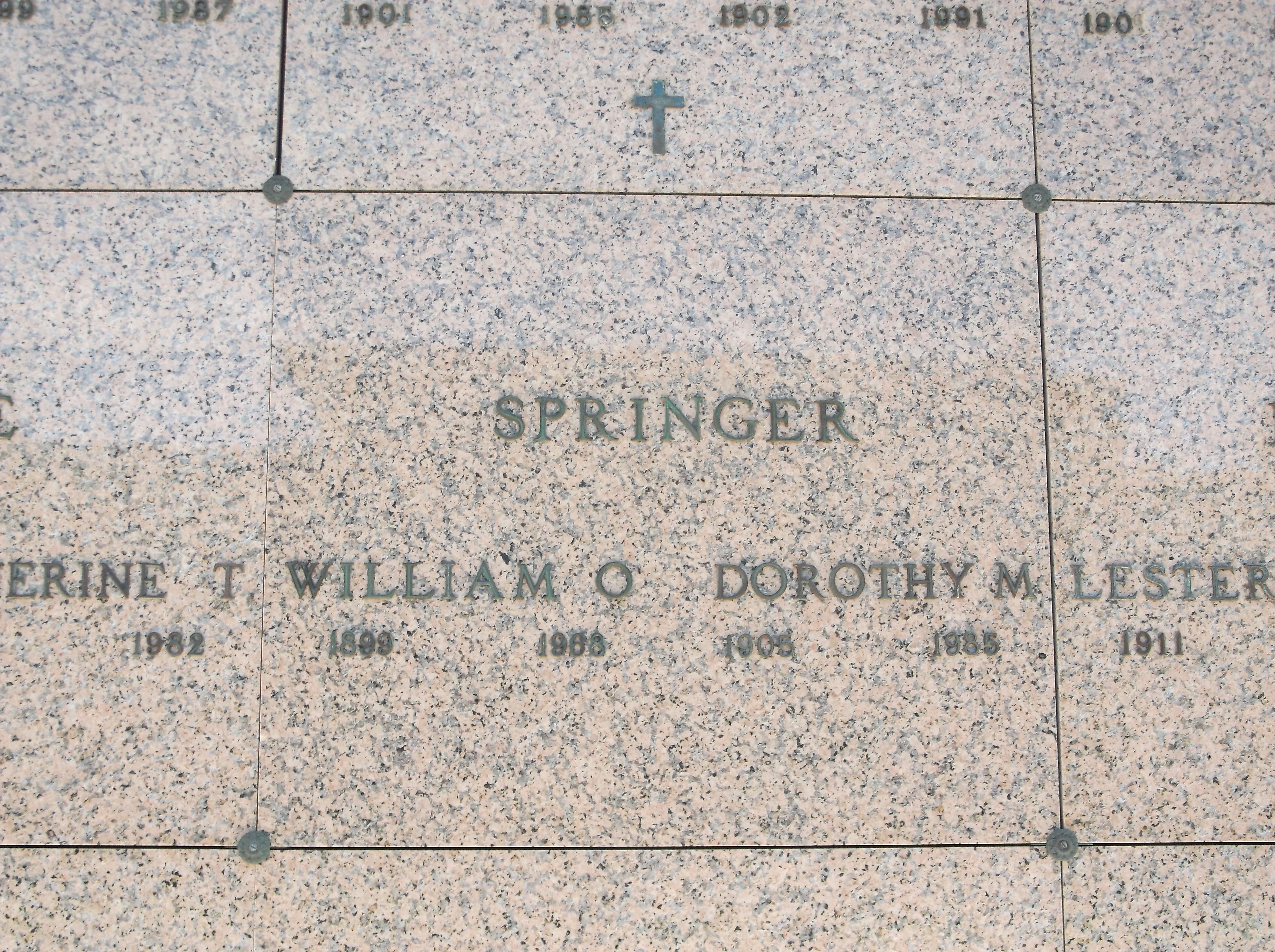 William O Springer