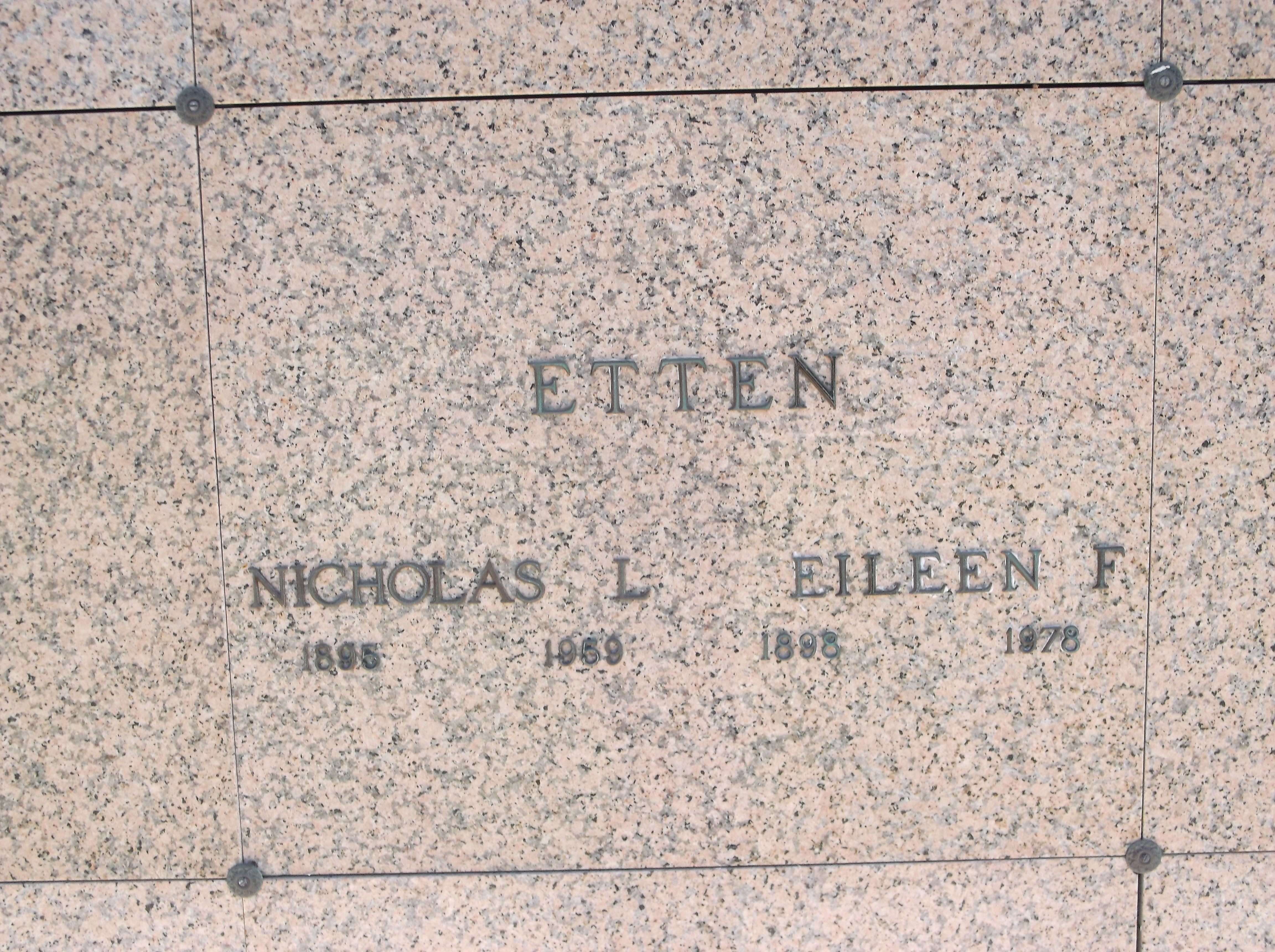Eileen F Etten