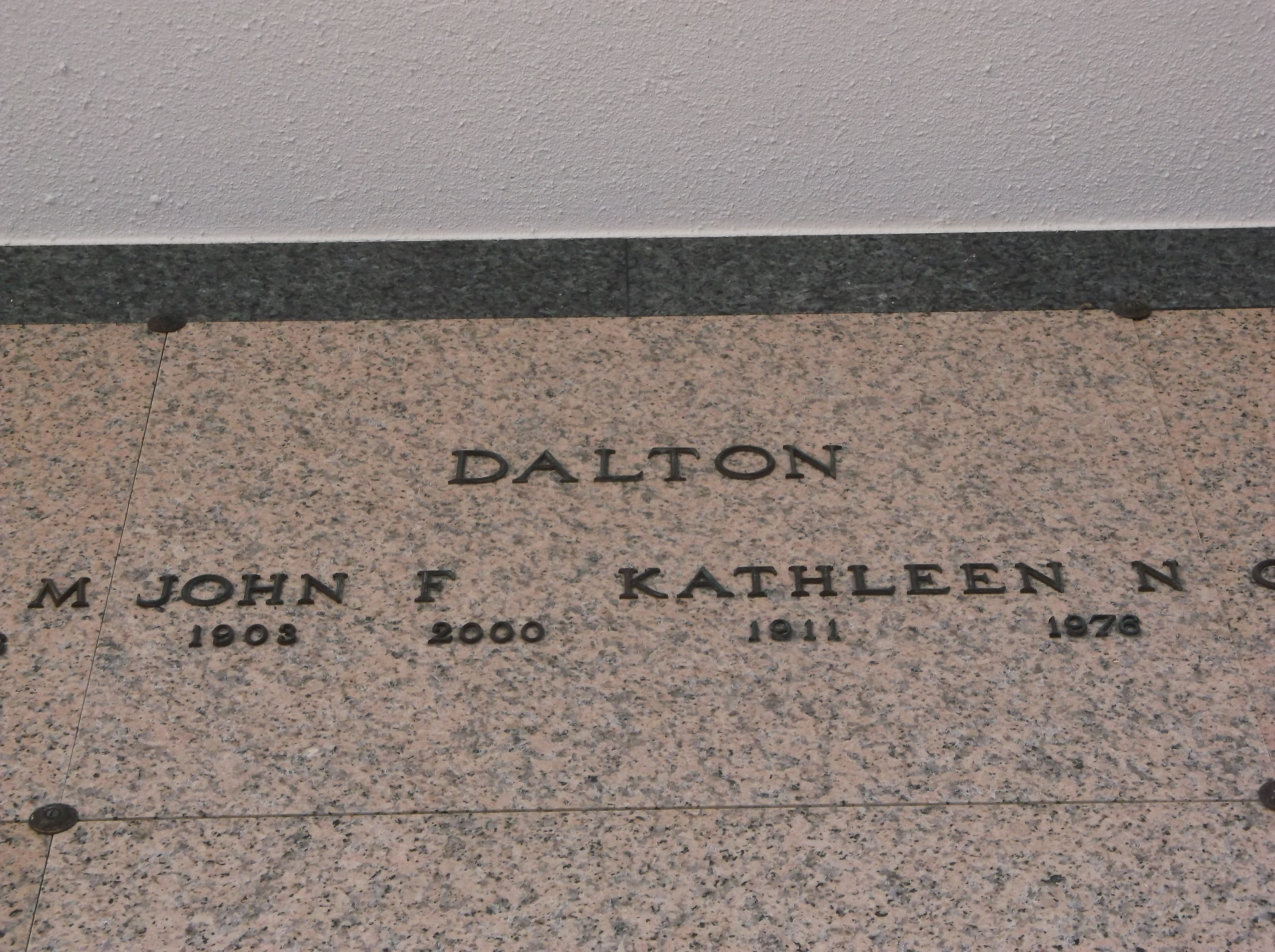 John F Dalton