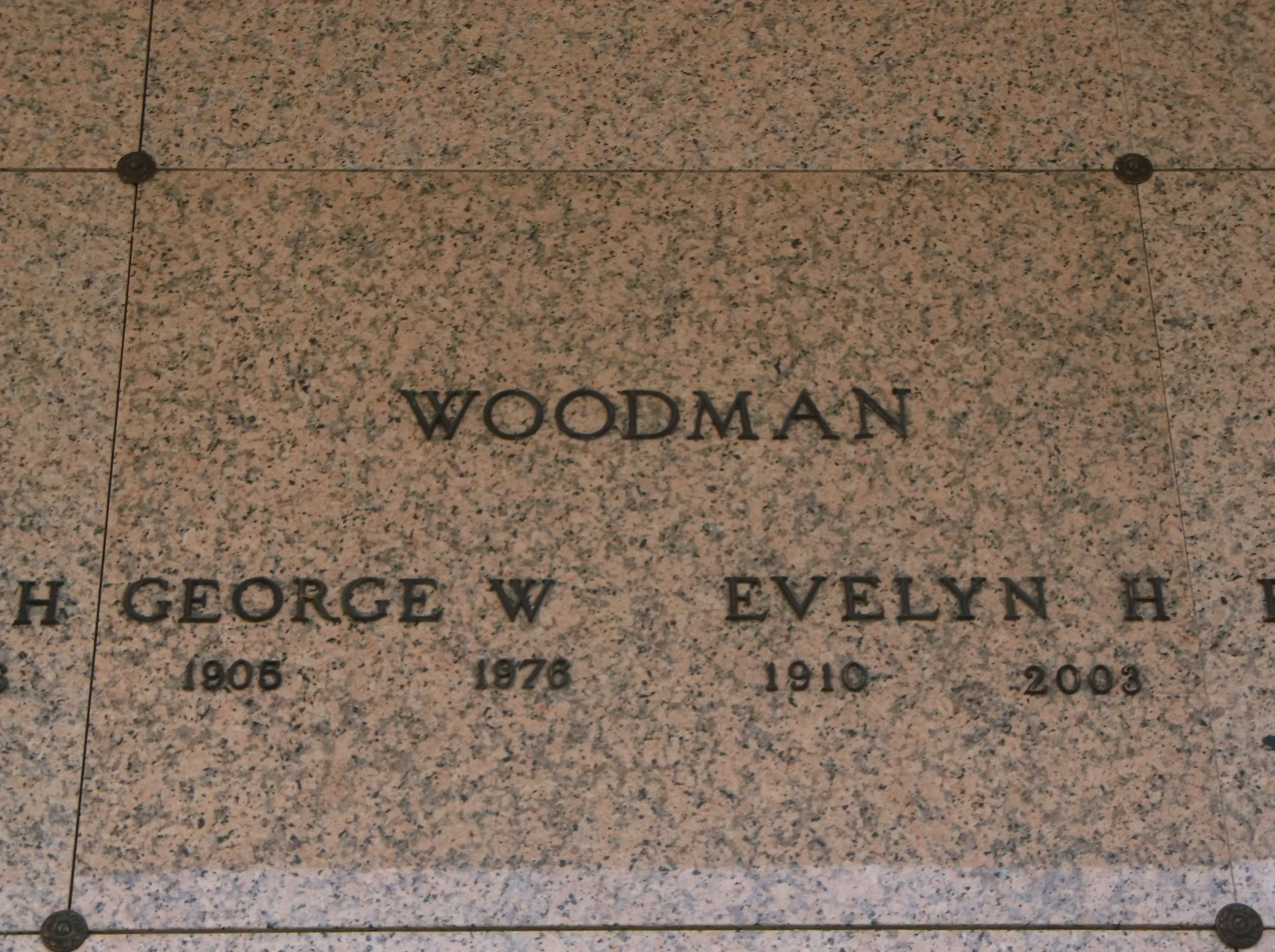 George W Woodman