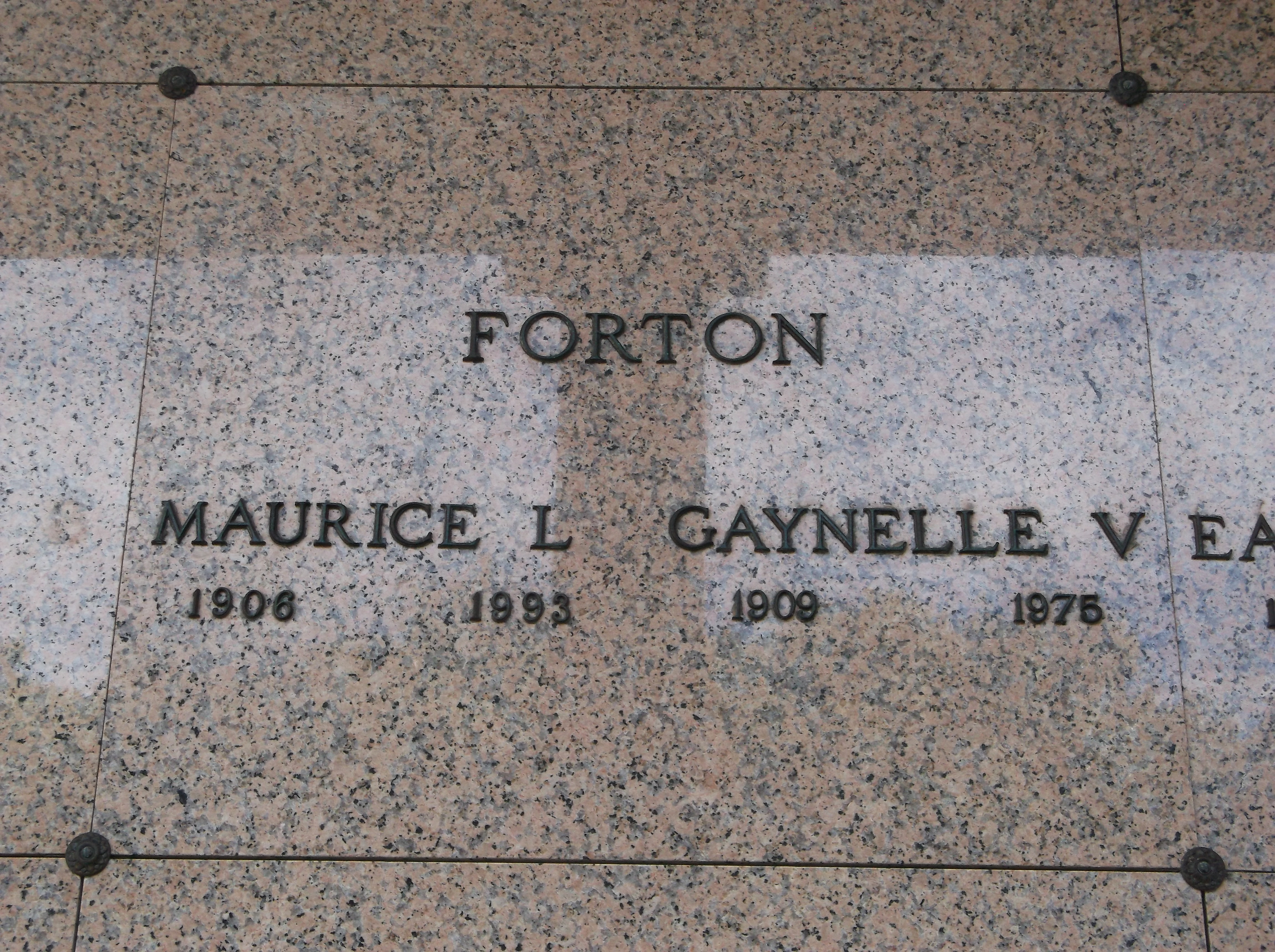 Maurice L Forton