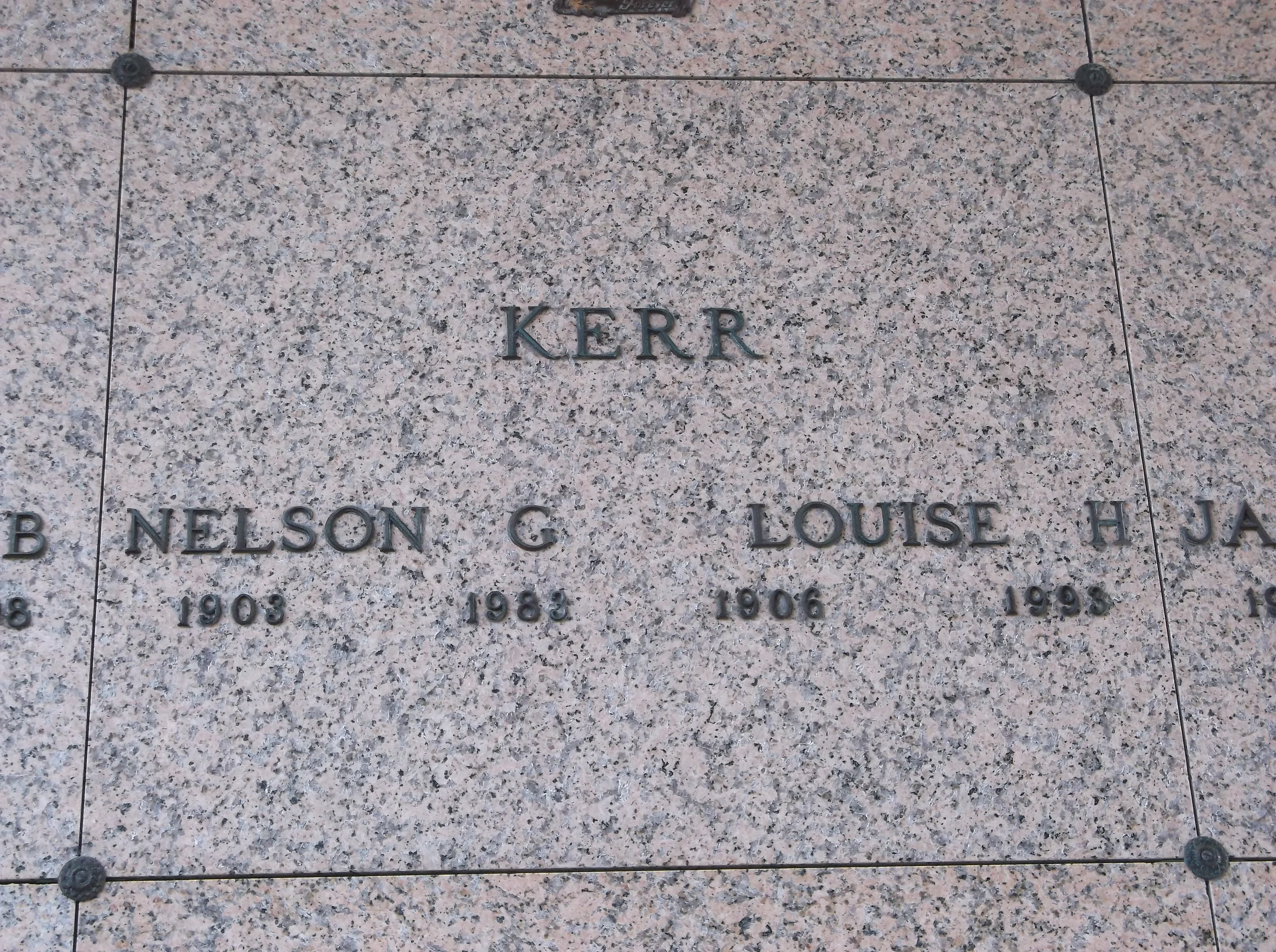 Louise H Kerr