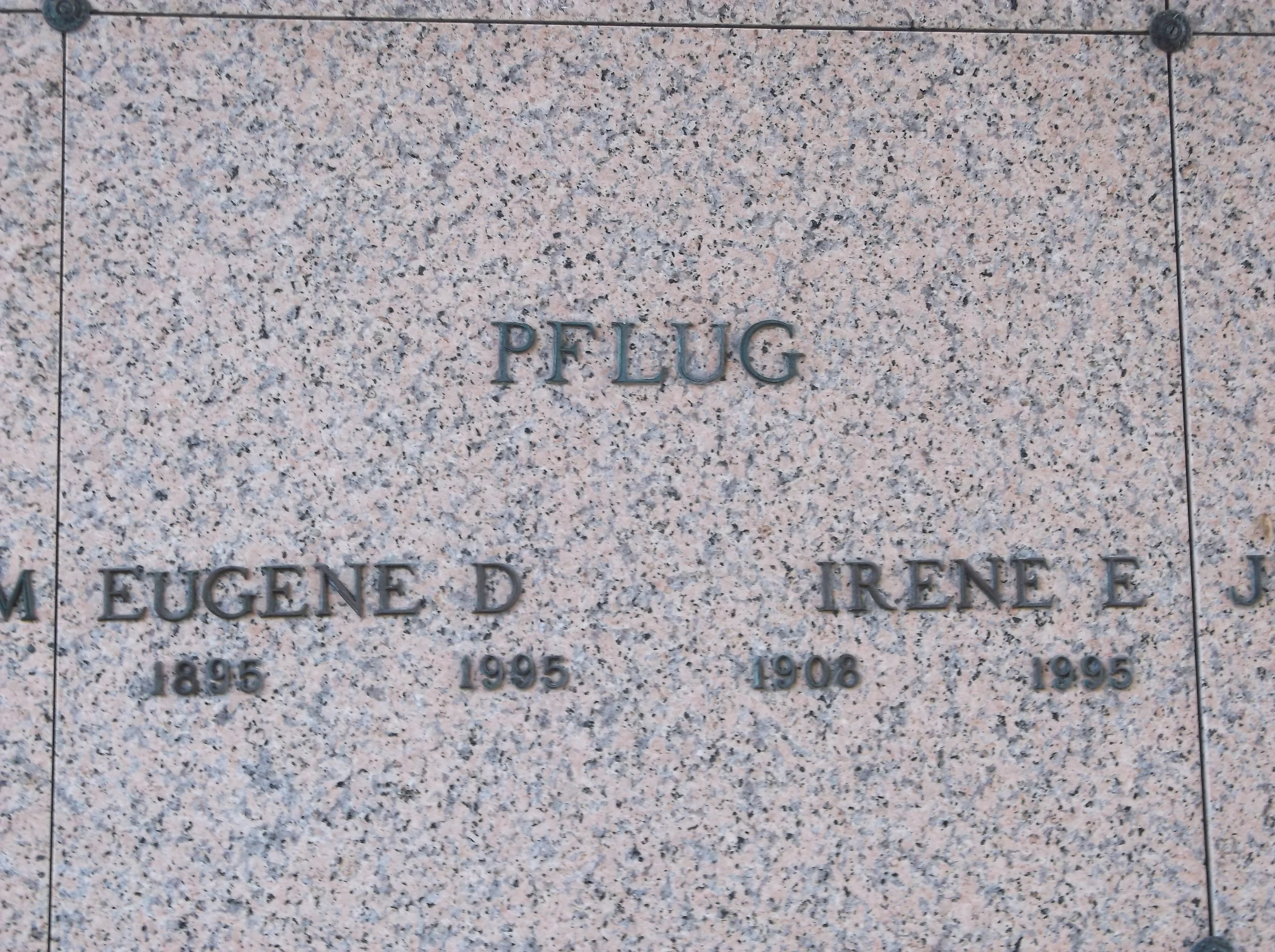 Irene E Pflug