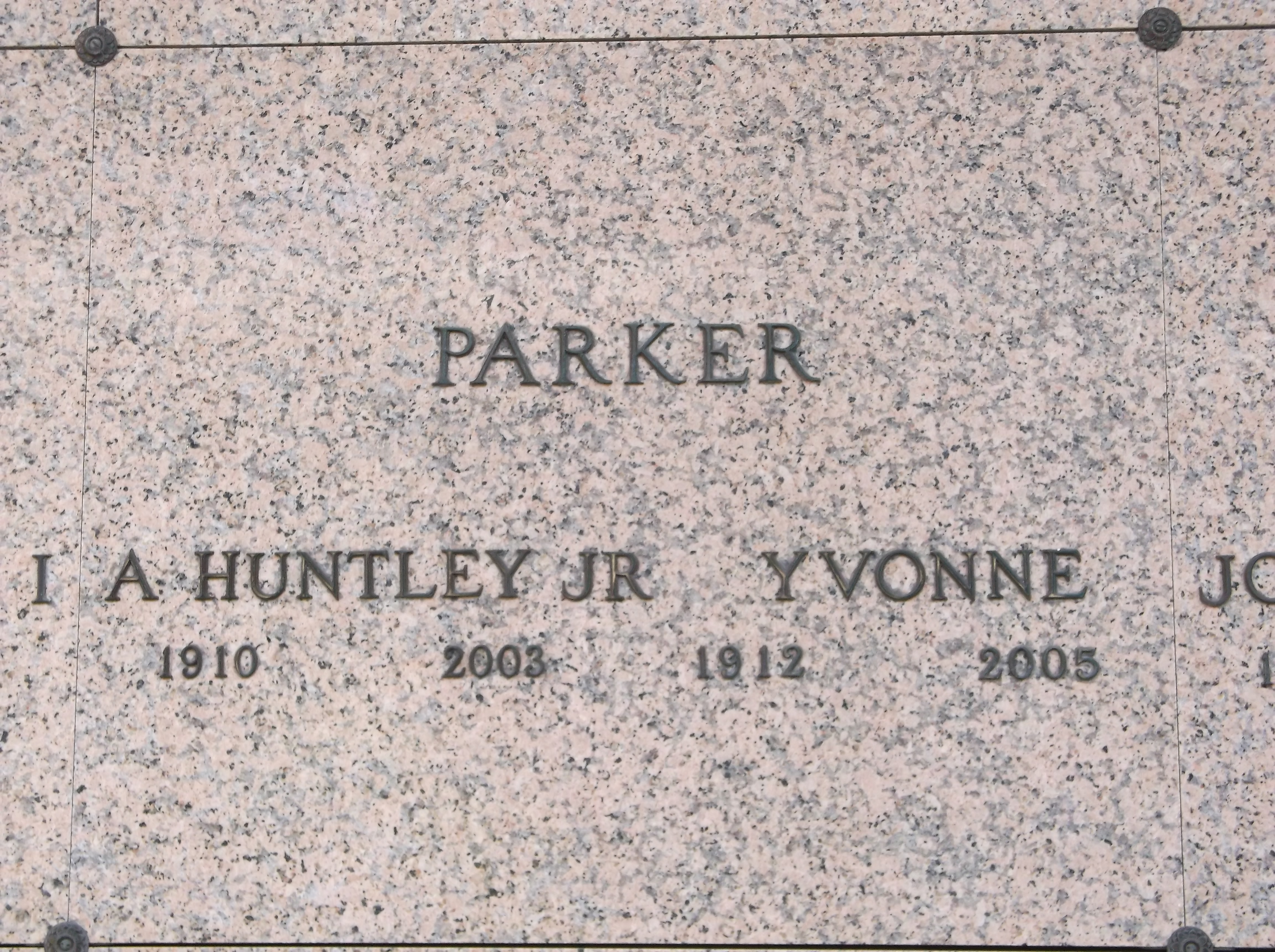 A Huntley Parker, Jr