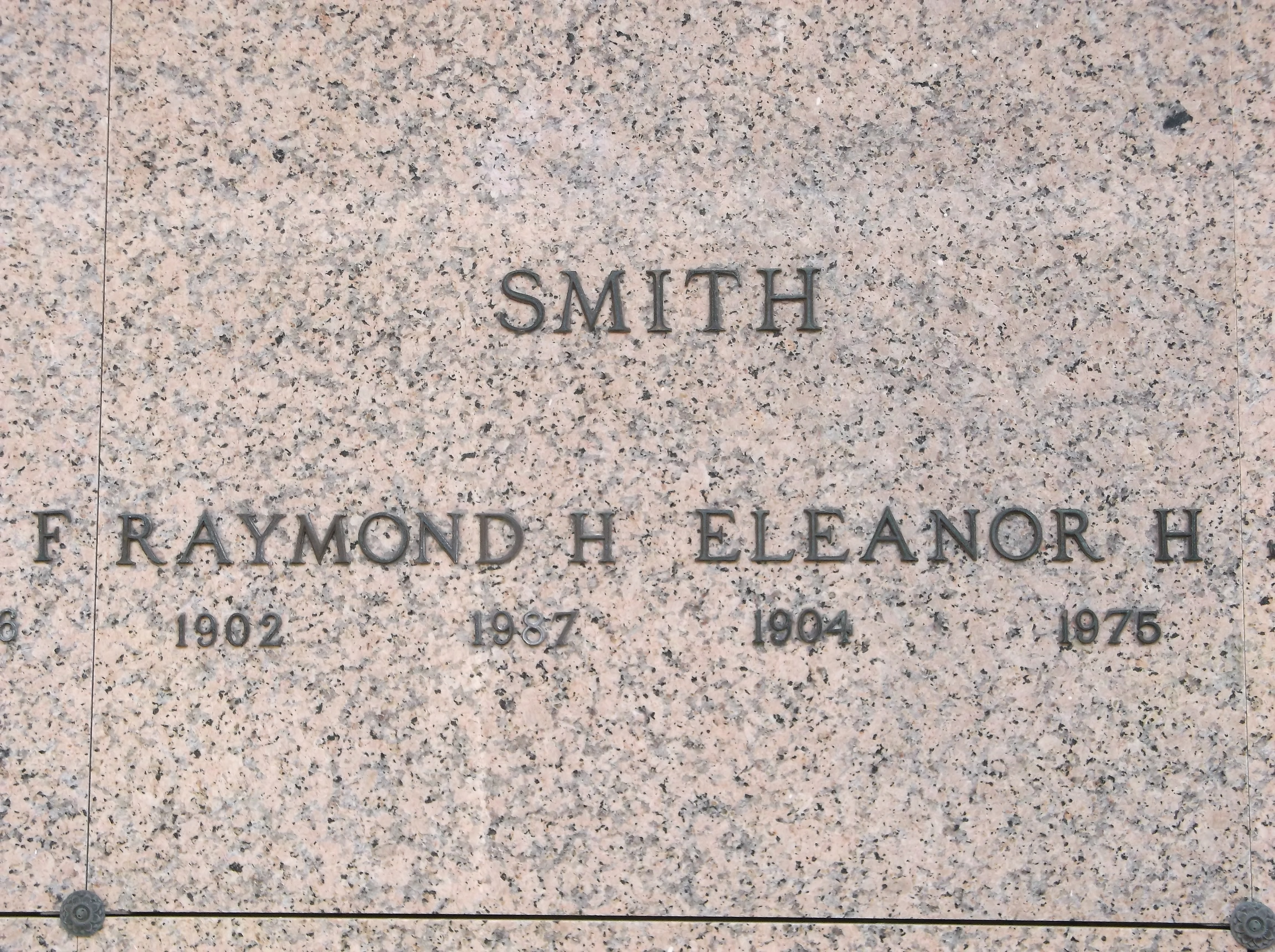 Eleanor H Smith