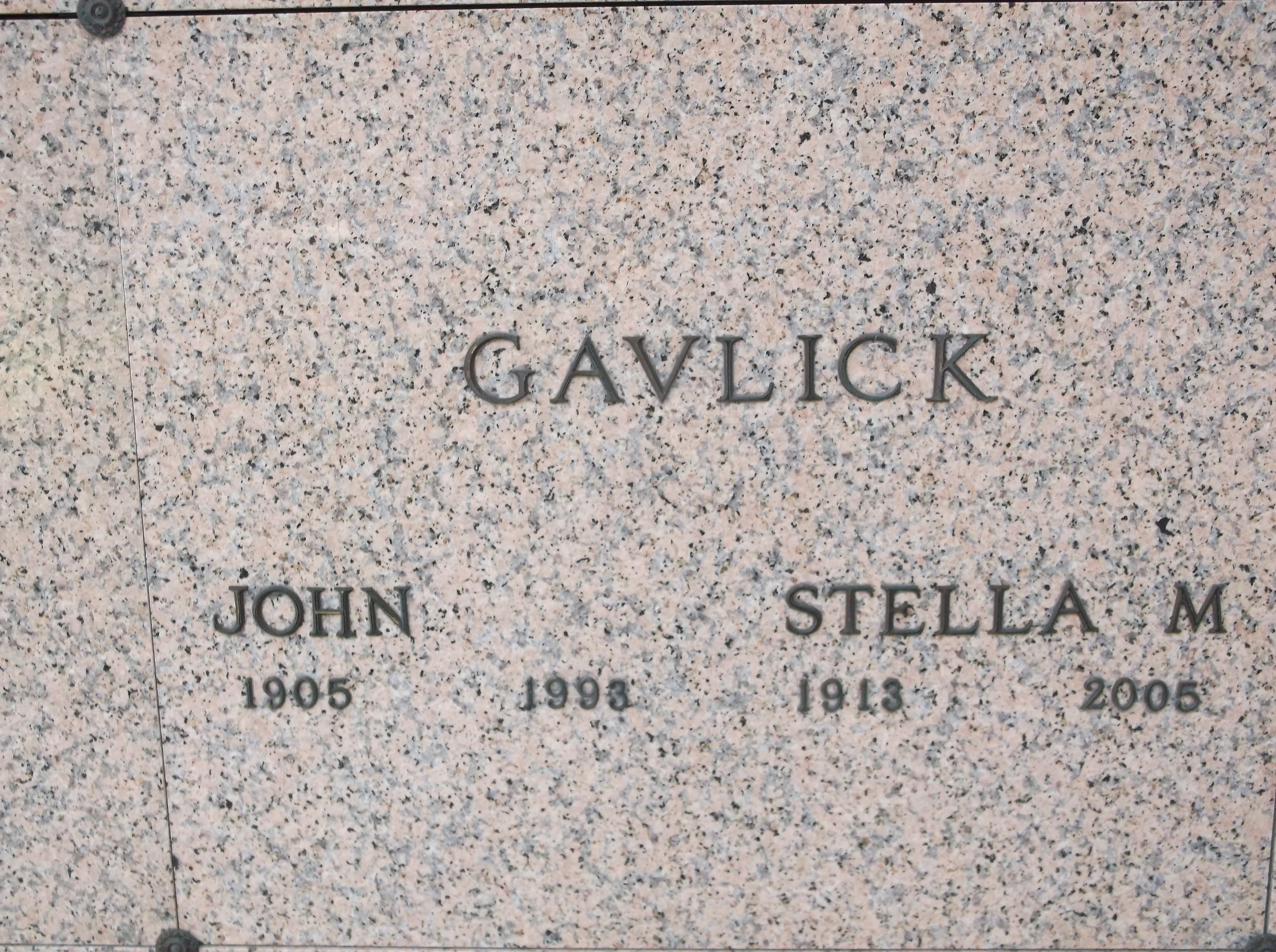 Stella M Gavlick