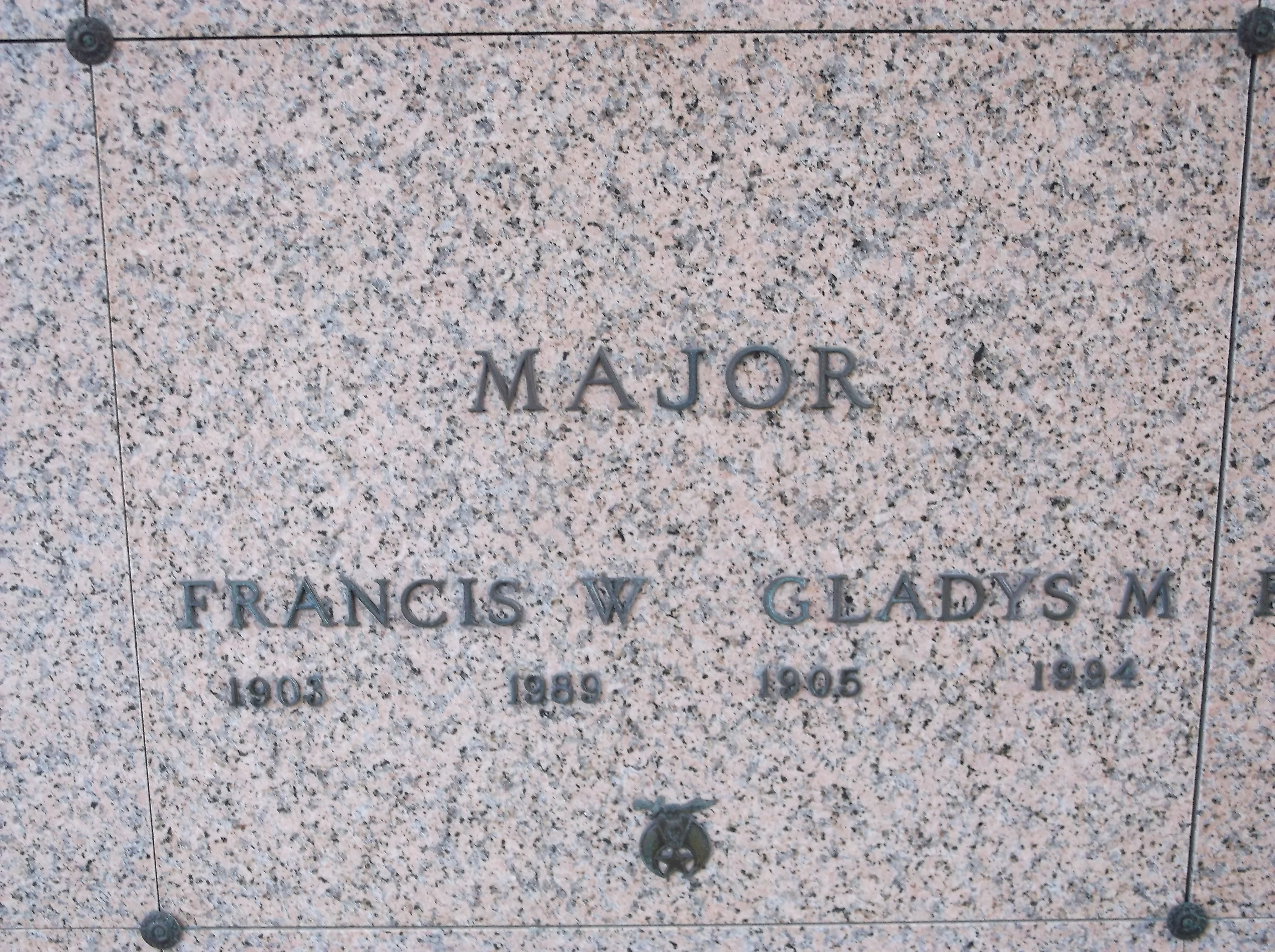 Francis W Major