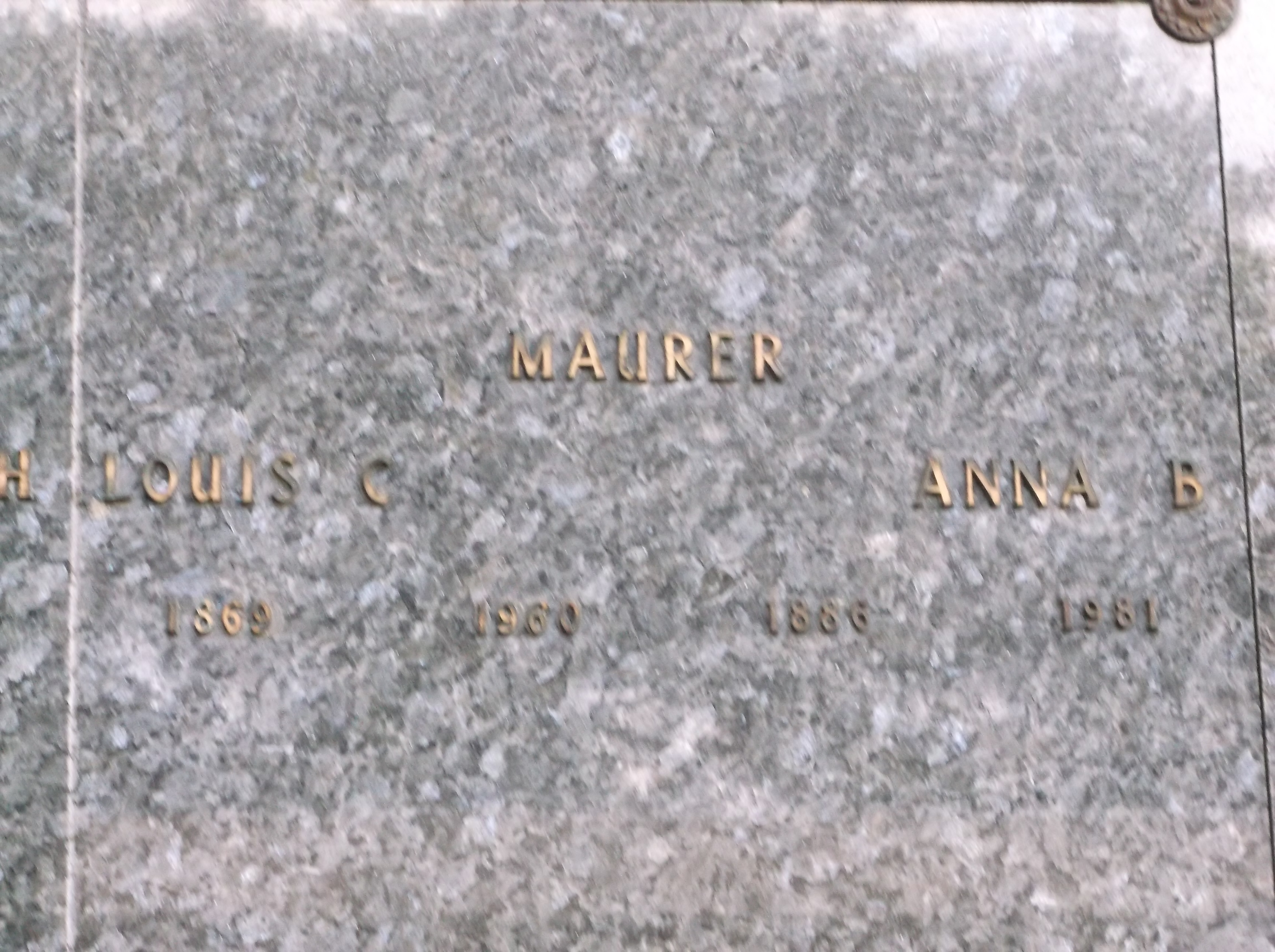 Louis C Maurer