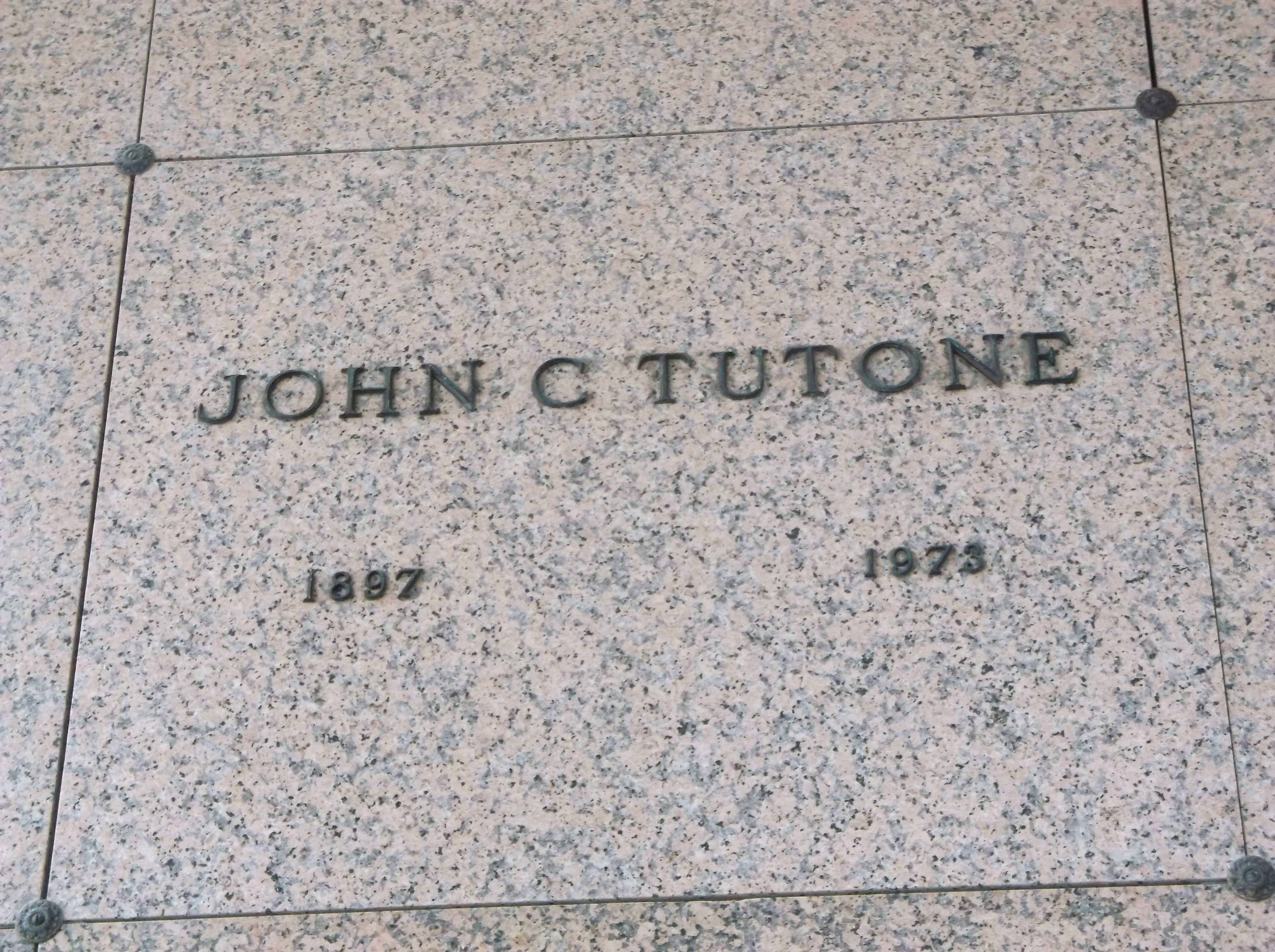 John C Tutone