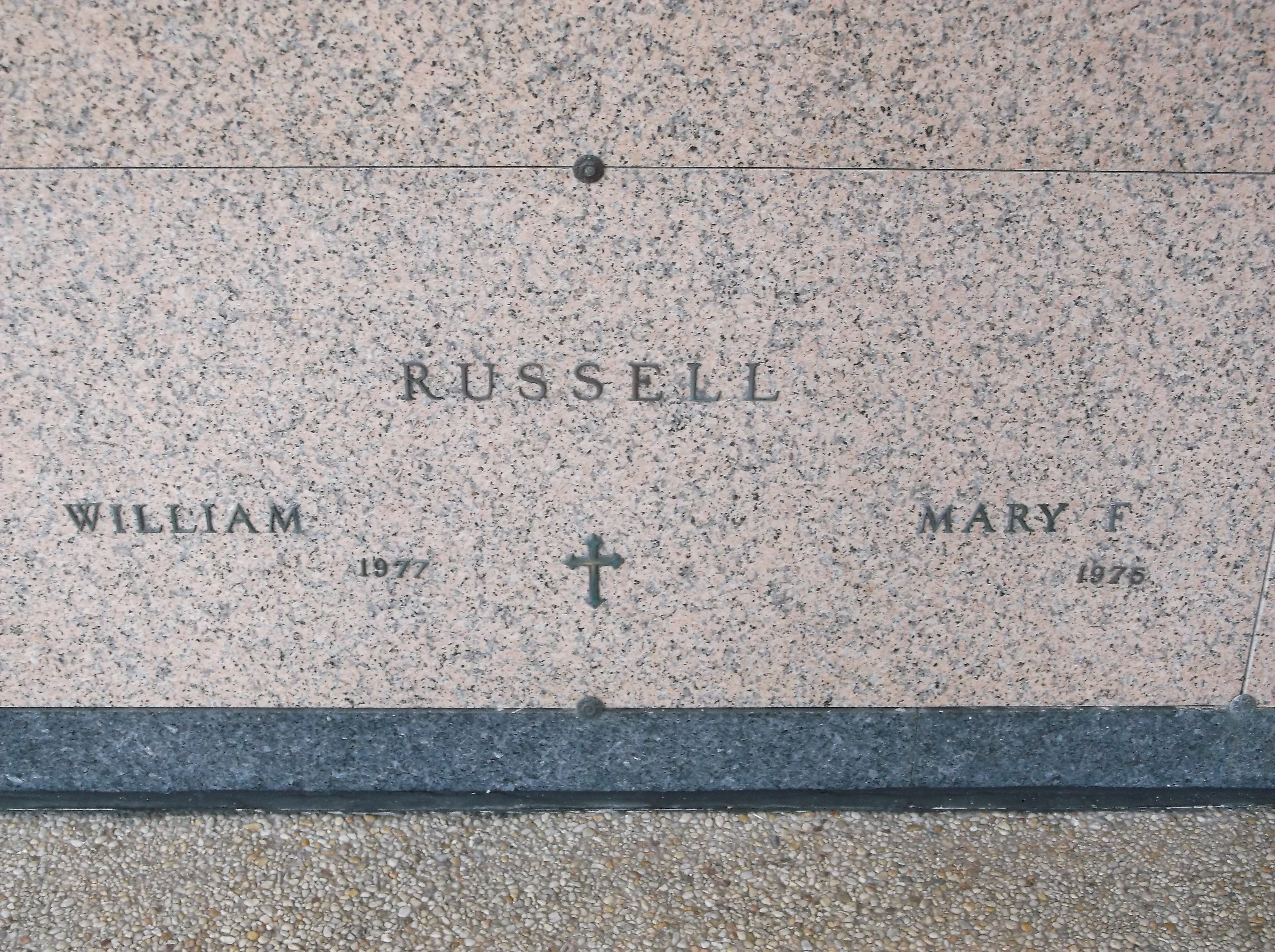 Mary F Russell