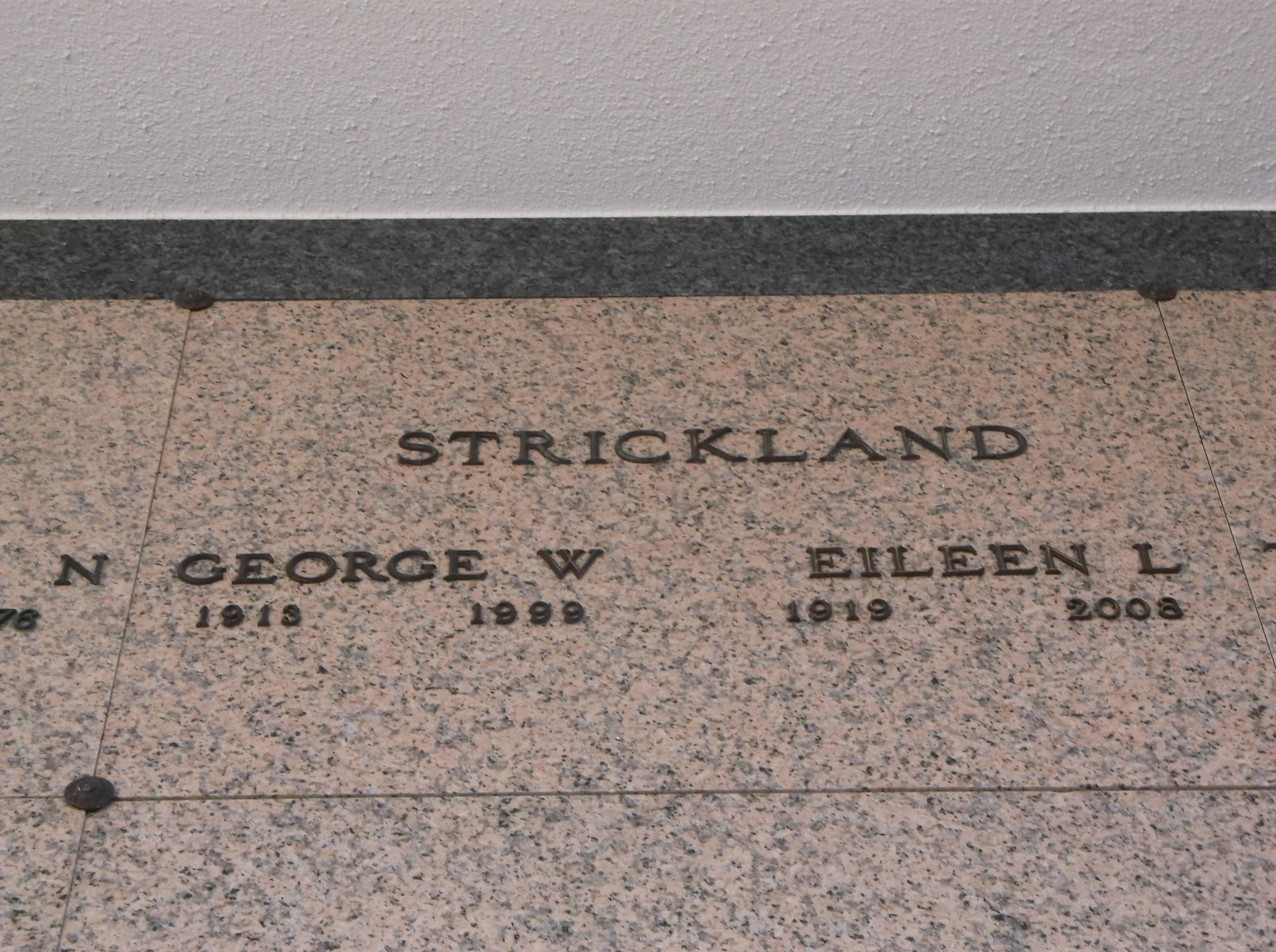 George W Strickland