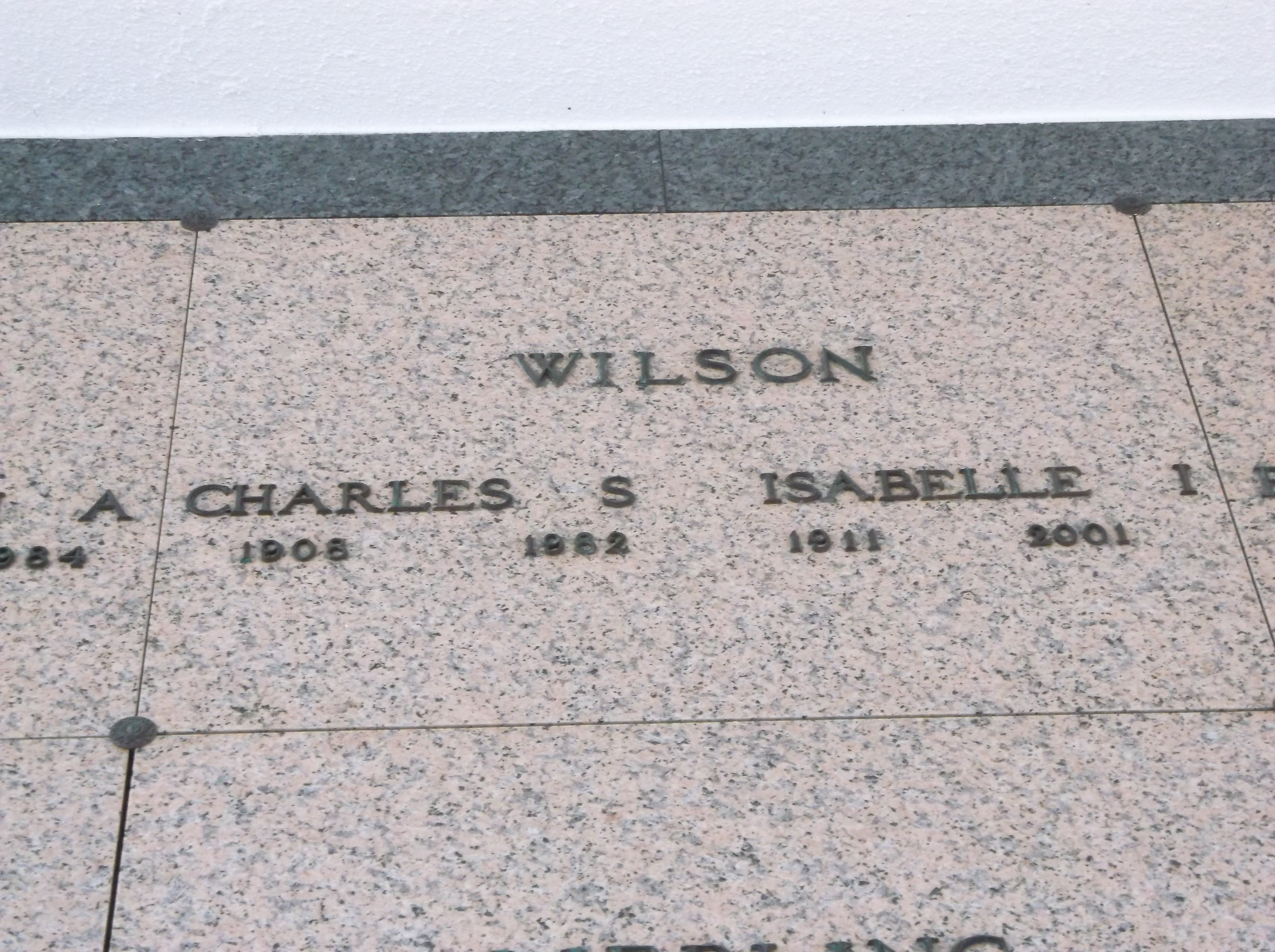 Isabelle I Wilson