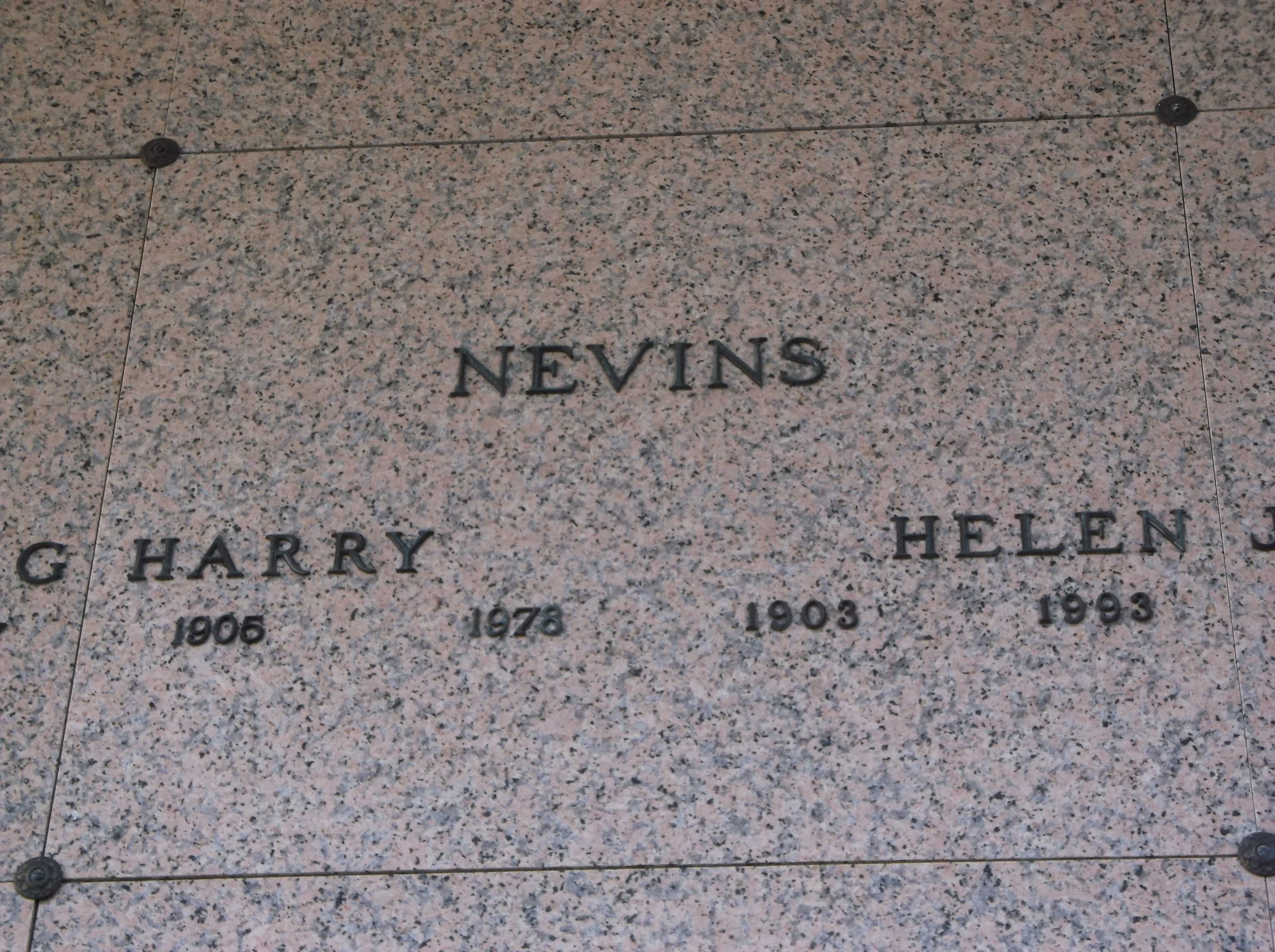 Harry Nevins