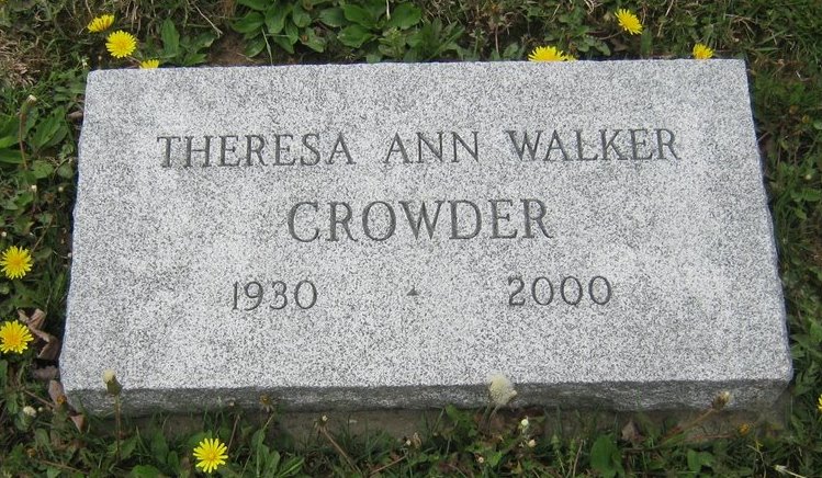Theresa Ann Walker Crowder