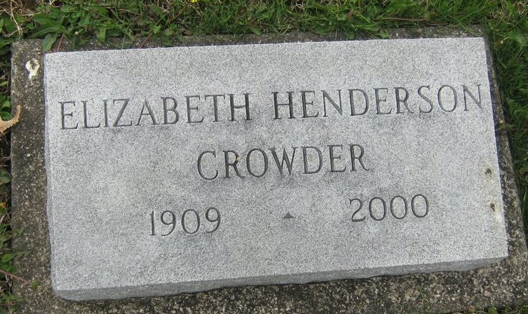 Elizabeth Henderson Crowder