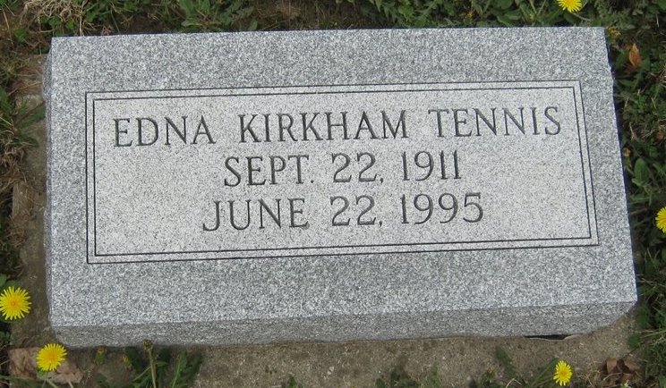 Edna Kirkham Tennis