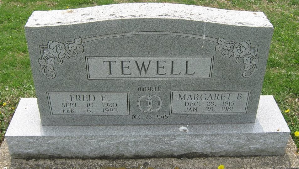 Fred E Tewell