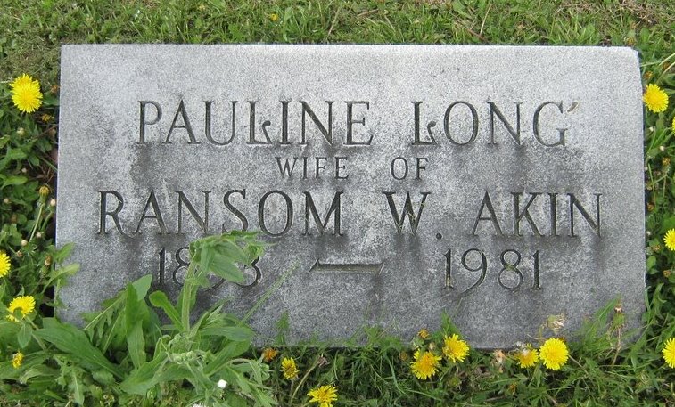 Pauline Long Akin