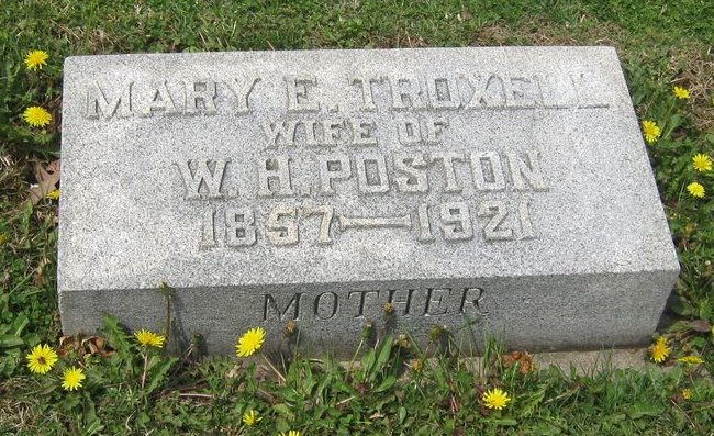 Mary E Troxell Poston