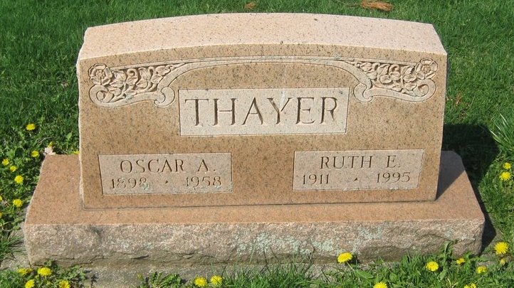Ruth E Thayer