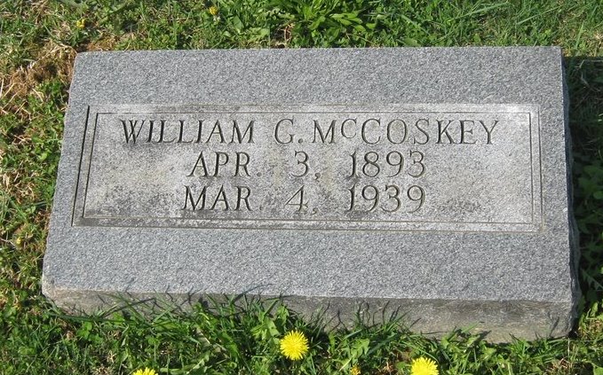 William G McCoskey