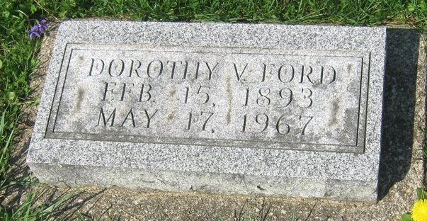 Dorothy V Ford
