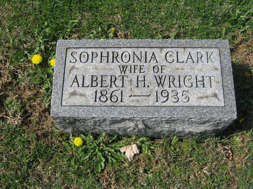 Sophronia Clark Wright