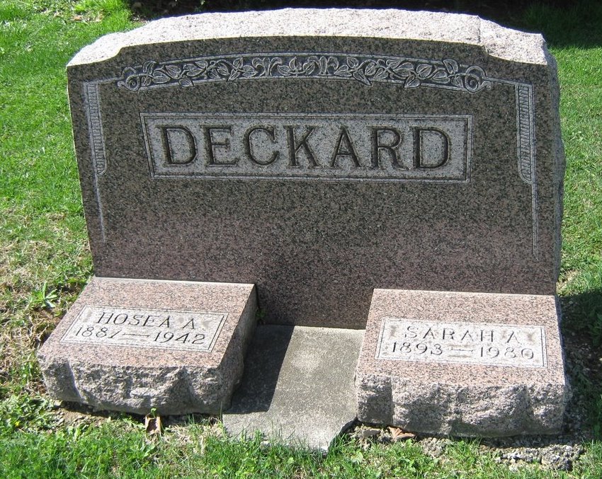 Sarah A Deckard