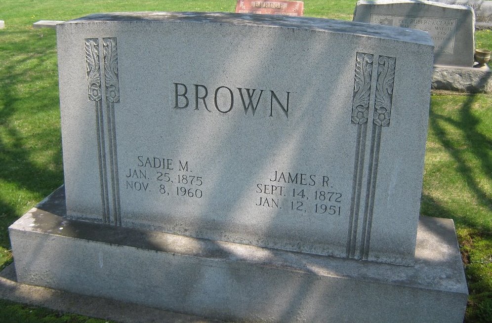 Sadie M Brown