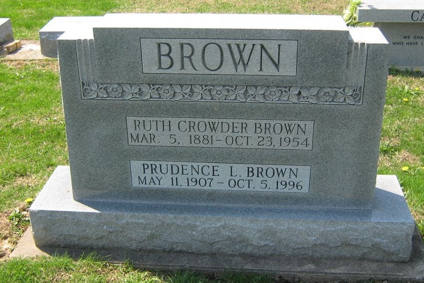 Ruth Crowder Brown