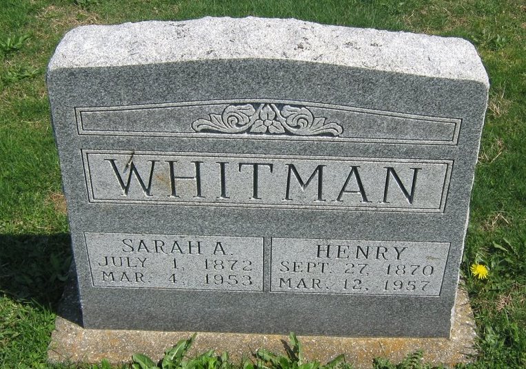 Sarah A Whitman