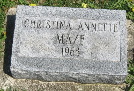 Christina Annette Maze