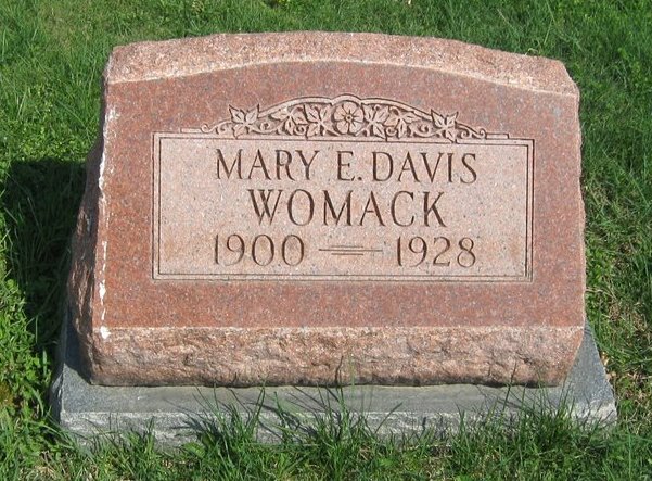 Mary E Davis Womack