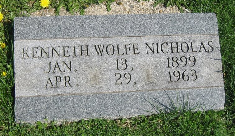 Kenneth Wolfe Nicholas