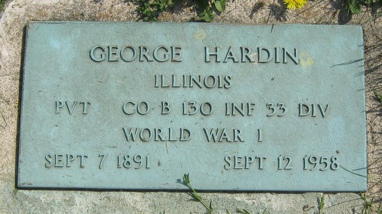 George W Hardin