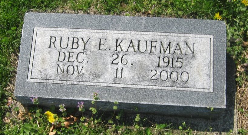Ruby E Kaufman
