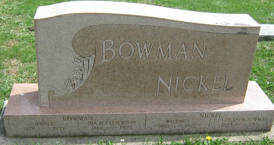 P Patterson Bowman Nickel