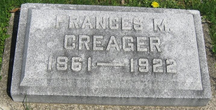 Frances M Creager