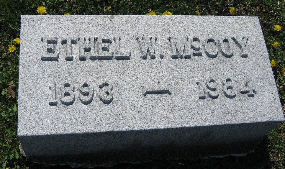 Ethel W McCoy
