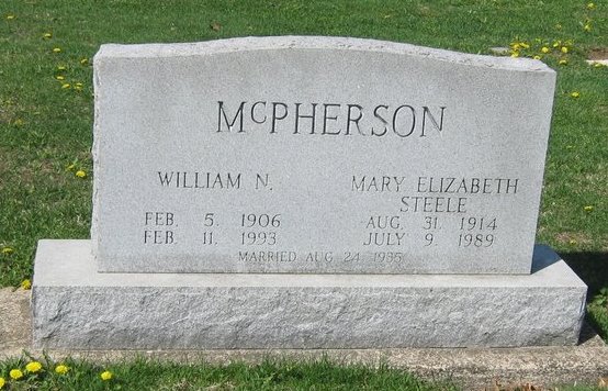 William N McPherson
