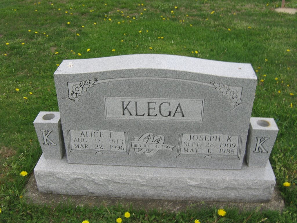 Alice F Klega