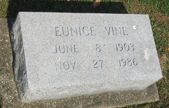Eunice Vine Organ