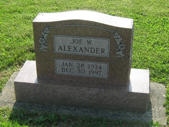 Joe W Alexander