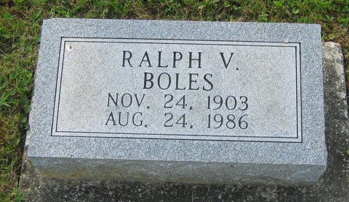 Ralph V Boles