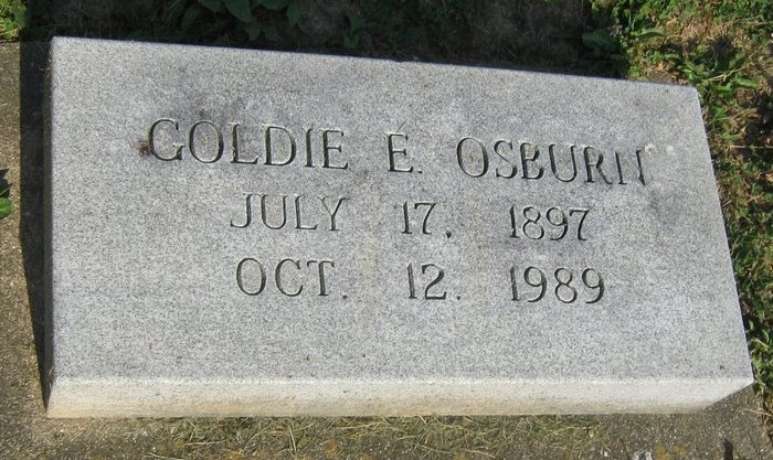 Goldie E Osburn