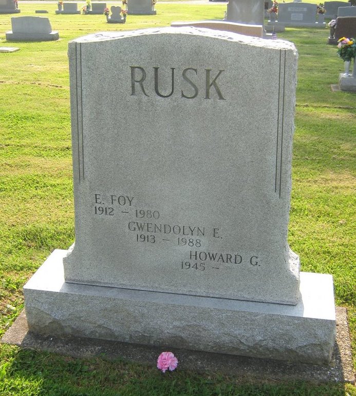 E Foy Rusk