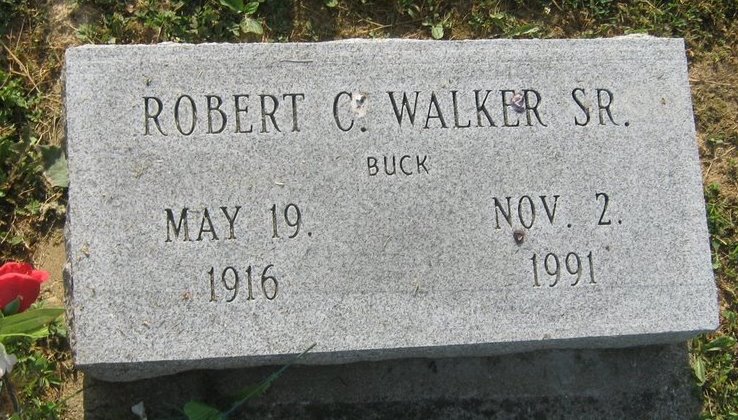 Robert C "Buck" Walker, Sr